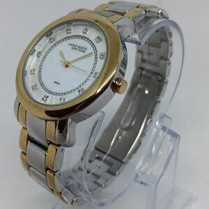 Anne Klein 12/2269YGSV Women's 35mm Gold/Silver Tone S/Steel Swiss Quartz Watch